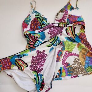 Trina Turk tankini Swimsuit